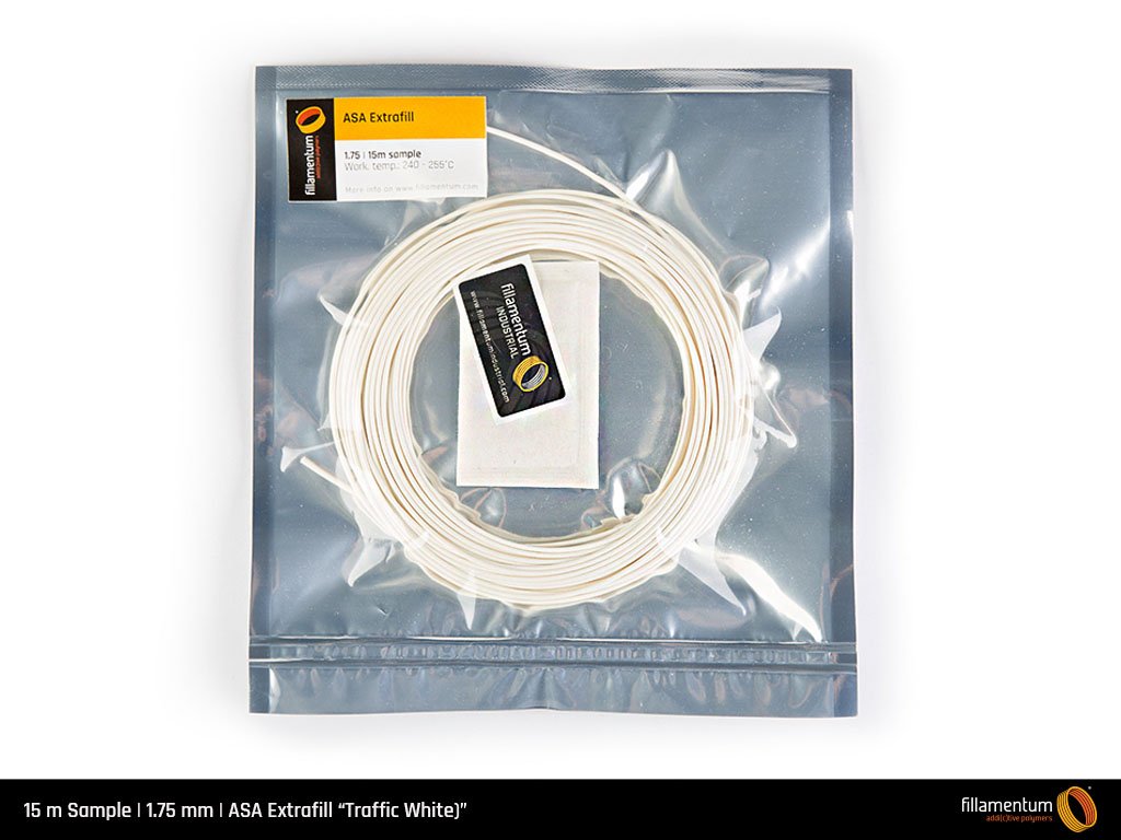 ASA 1.75mm 15m Sample Traffic White