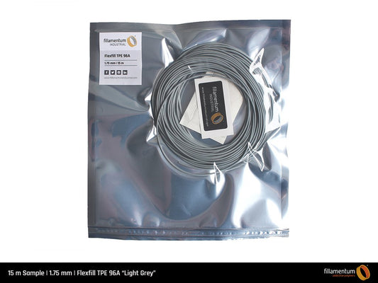 TPE 96A 1.75mm 15m Sample Light Grey