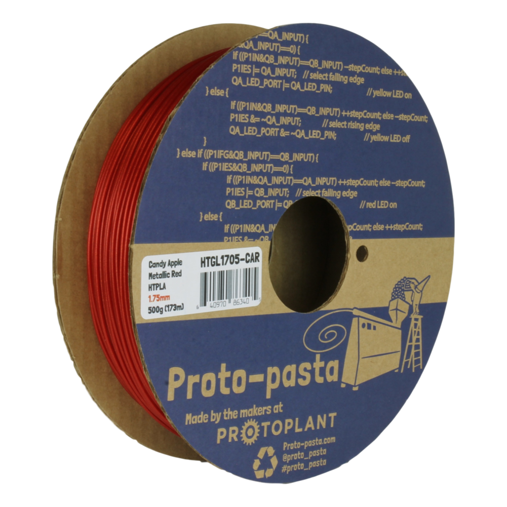 Candy Apple Metallic Red HTPLA