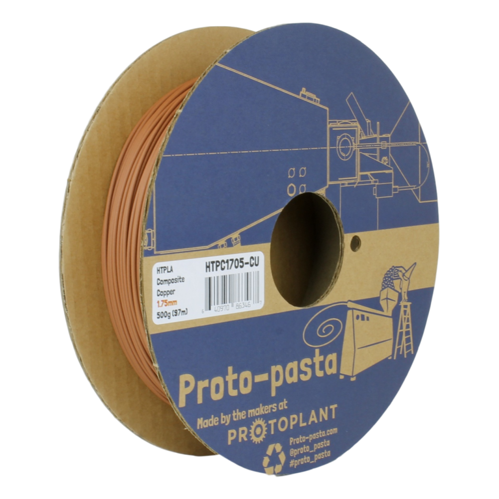 Copper-filled Metal Composite HTPLA