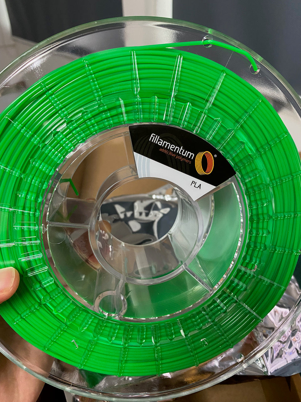 PLA Extrafill 1.75mm 750g Luminous Green
