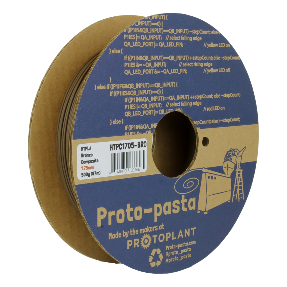 Bronze-filled Metal Composite HTPLA