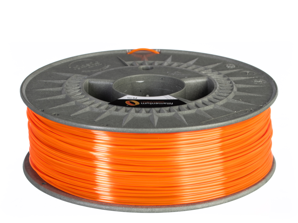 PETG "Neon Orange Transparent"