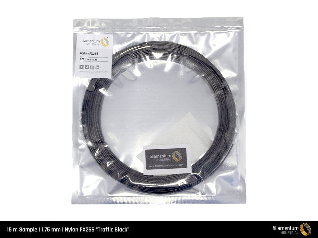 Nylon FX256 1.75mm 15m Sample Traffic Black