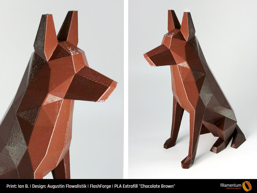 PLA Extrafill 1.75mm 750g Chocolate Brown