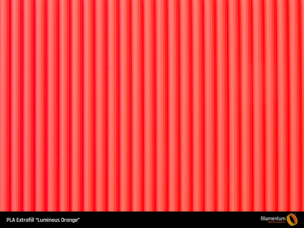 PLA Extrafill 1.75mm 750g Luminous Orange