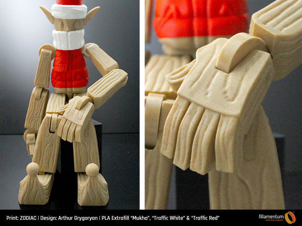 PLA Extrafill 1.75mm 750g Mukha