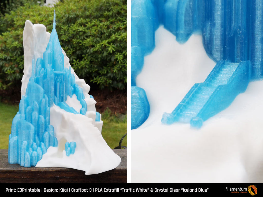 PLA Extrafill 1.75mm 750g Traffic White