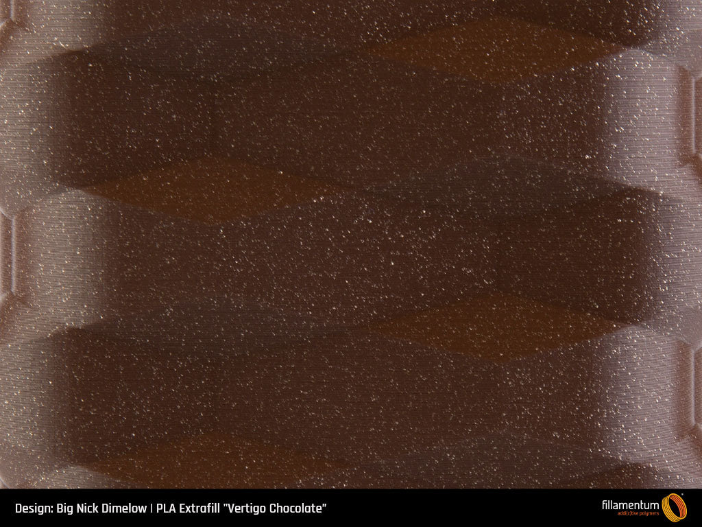 PLA Extrafill 1.75mm 750g Vertigo Chocolate