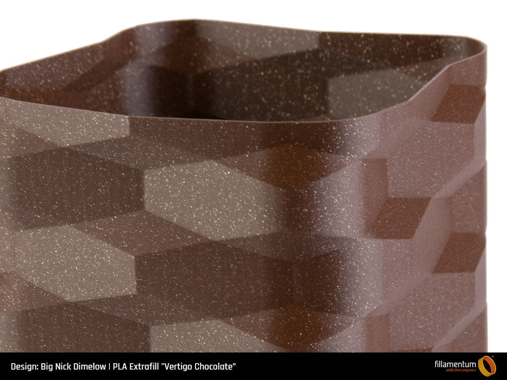 PLA Extrafill 1.75mm 750g Vertigo Chocolate