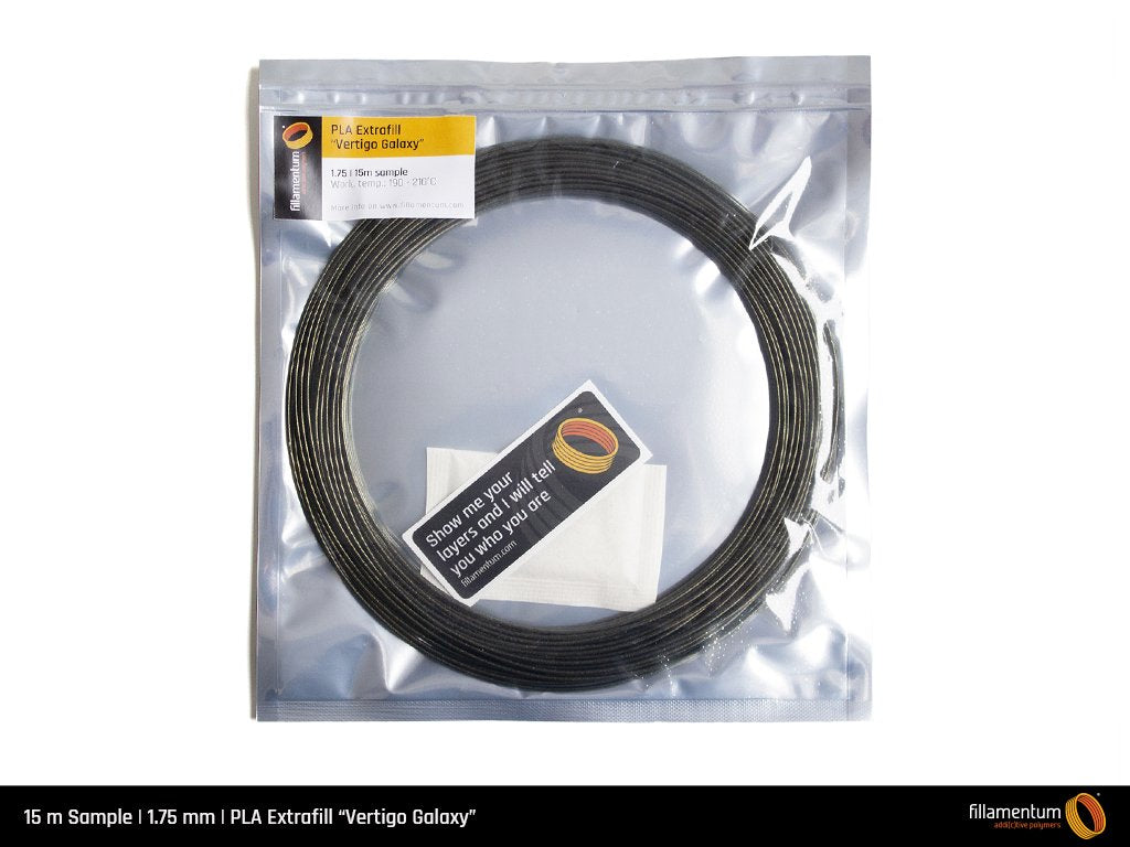 PLA 1.75mm 15m Sample Vertigo Galaxy