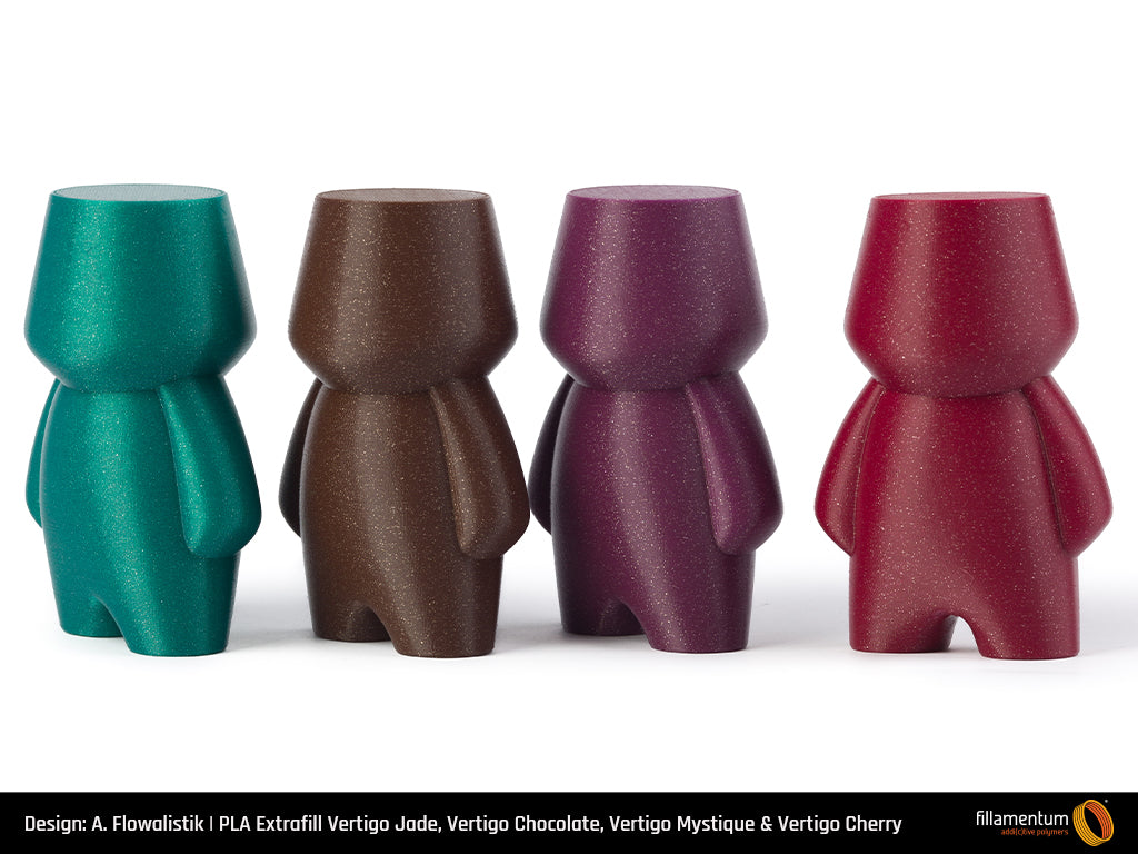 PLA Extrafill 1.75mm 750g Vertigo Chocolate