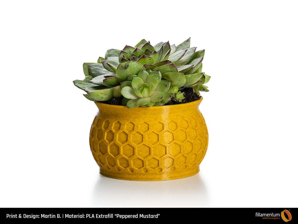 PLA Extrafill 1.75mm 750g Peppered Mustard