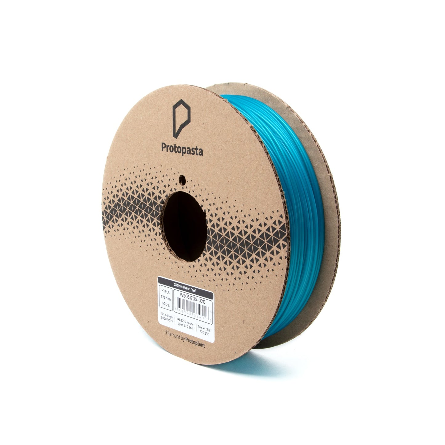 Sheyb Designs Glitter’s Mane Teal HTPLA