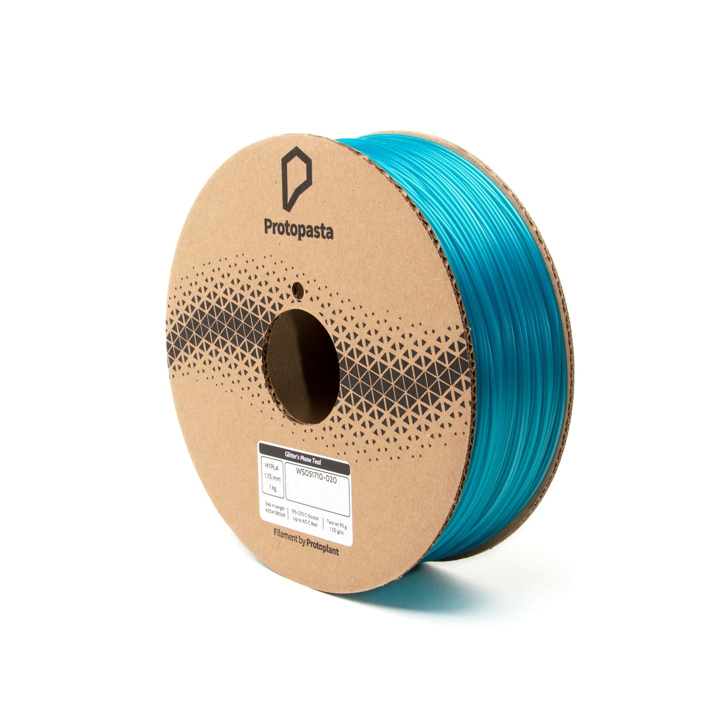 Sheyb Designs Glitter’s Mane Teal HTPLA