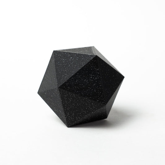 Empire Strikes Black HTPLA with Silver Glitter