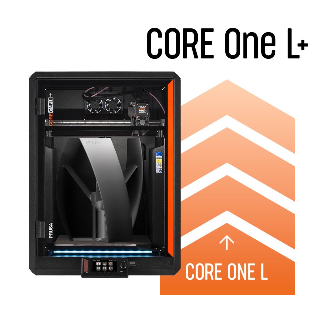 Prusa CORE One L to CORE One L+ upgrade