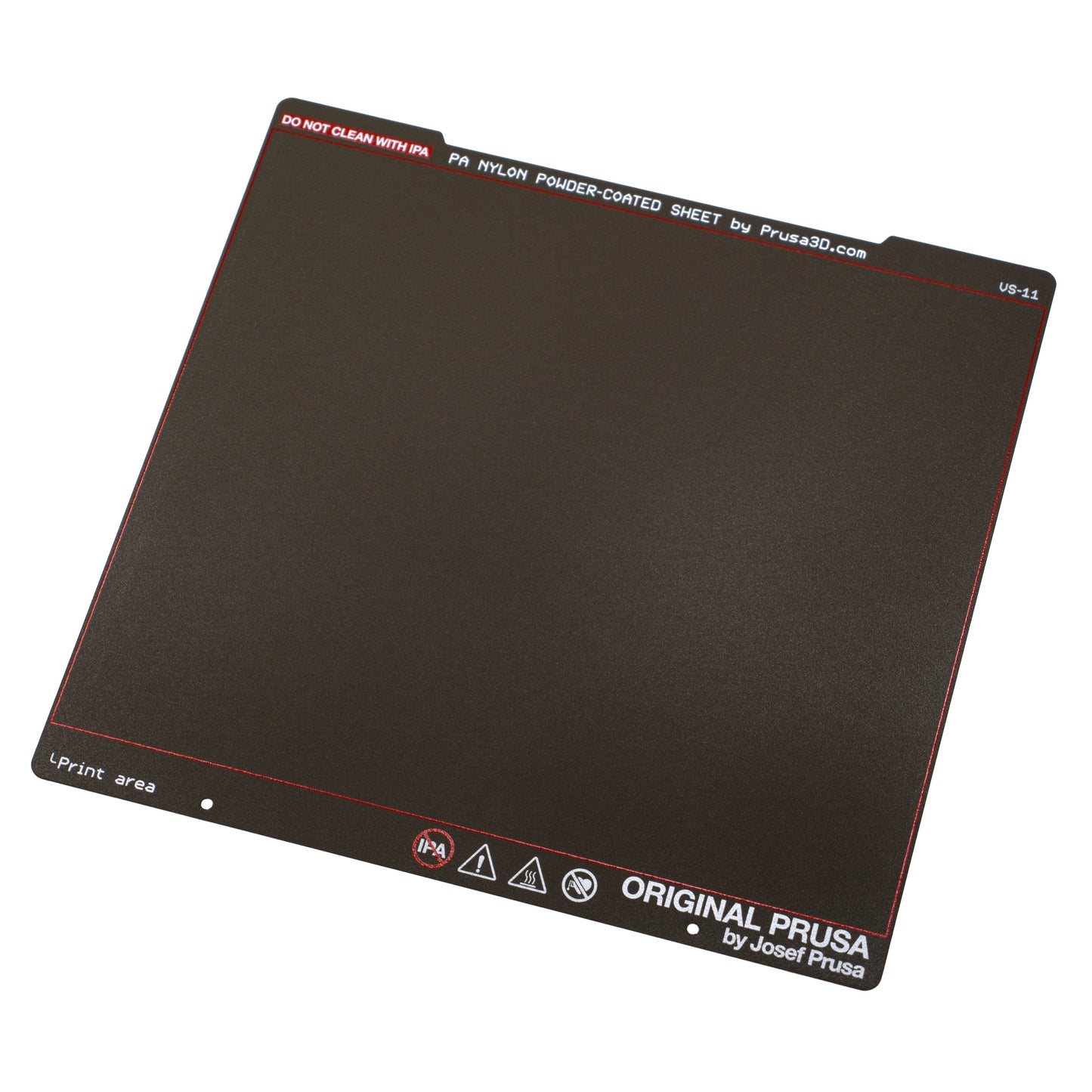 Flexible steel sheet build plate