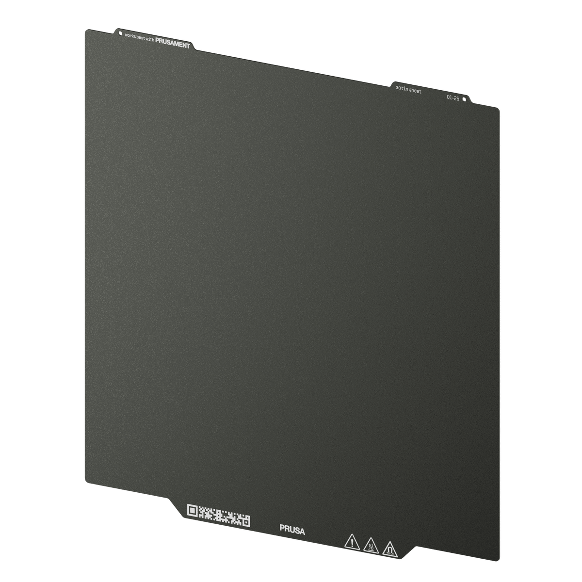 Flexible steel sheet build plate