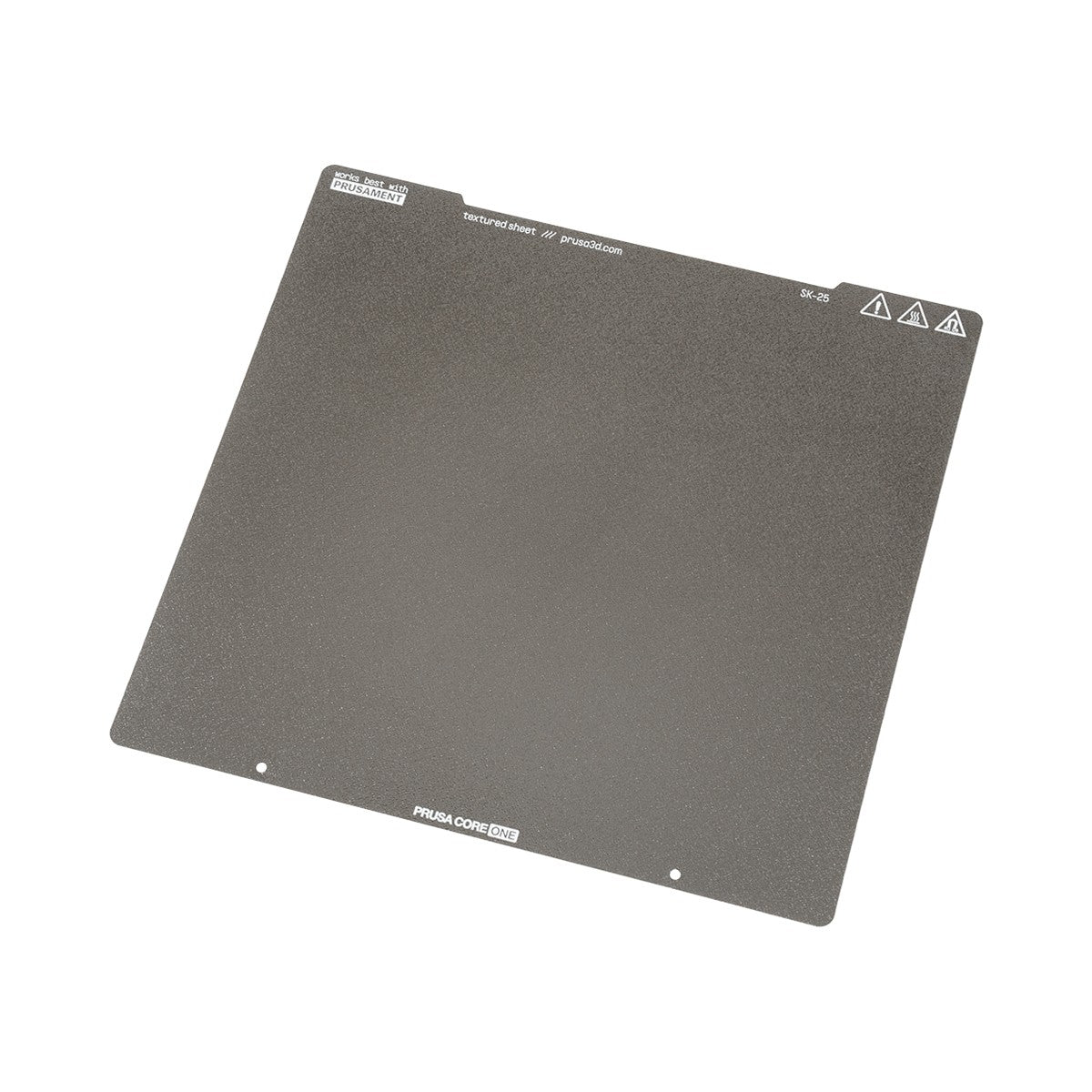 Flexible steel sheet build plate