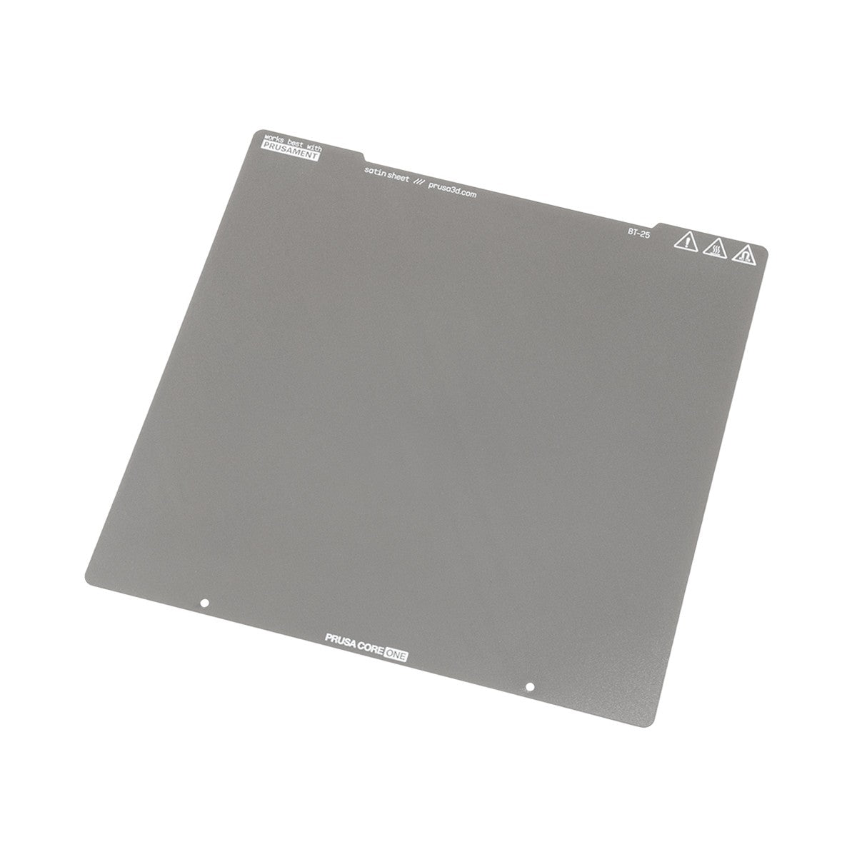 Flexible steel sheet build plate