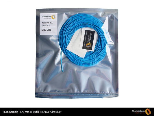 TPE 96A 1.75mm 15m Sample Sky Blue