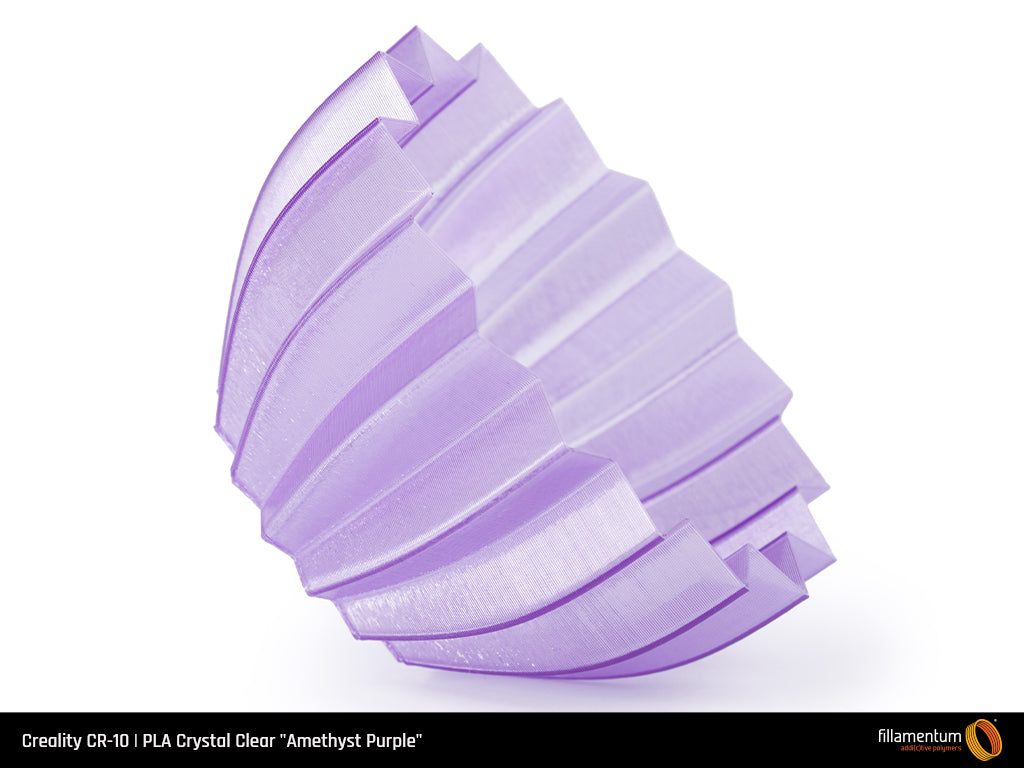 PLA Extrafill 1.75mm 750g Crystal Clear Amethyst Purple