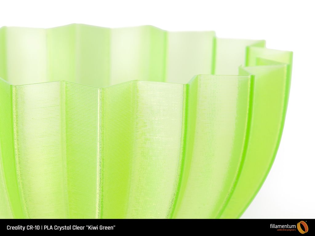 PLA Extrafill 1.75mm 750g Crystal Clear Kiwi Green