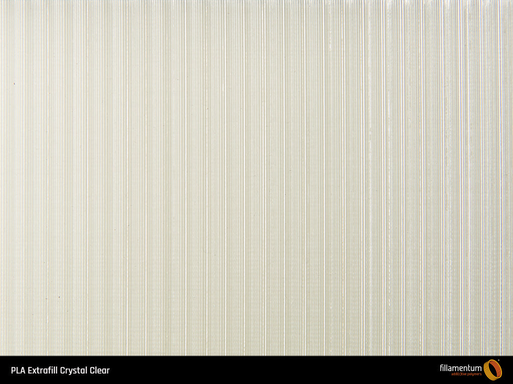 PLA Extrafill 1.75mm Crystal Clear