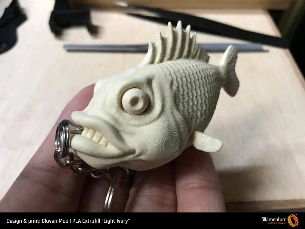 PLA Extrafill 1.75mm Light Ivory