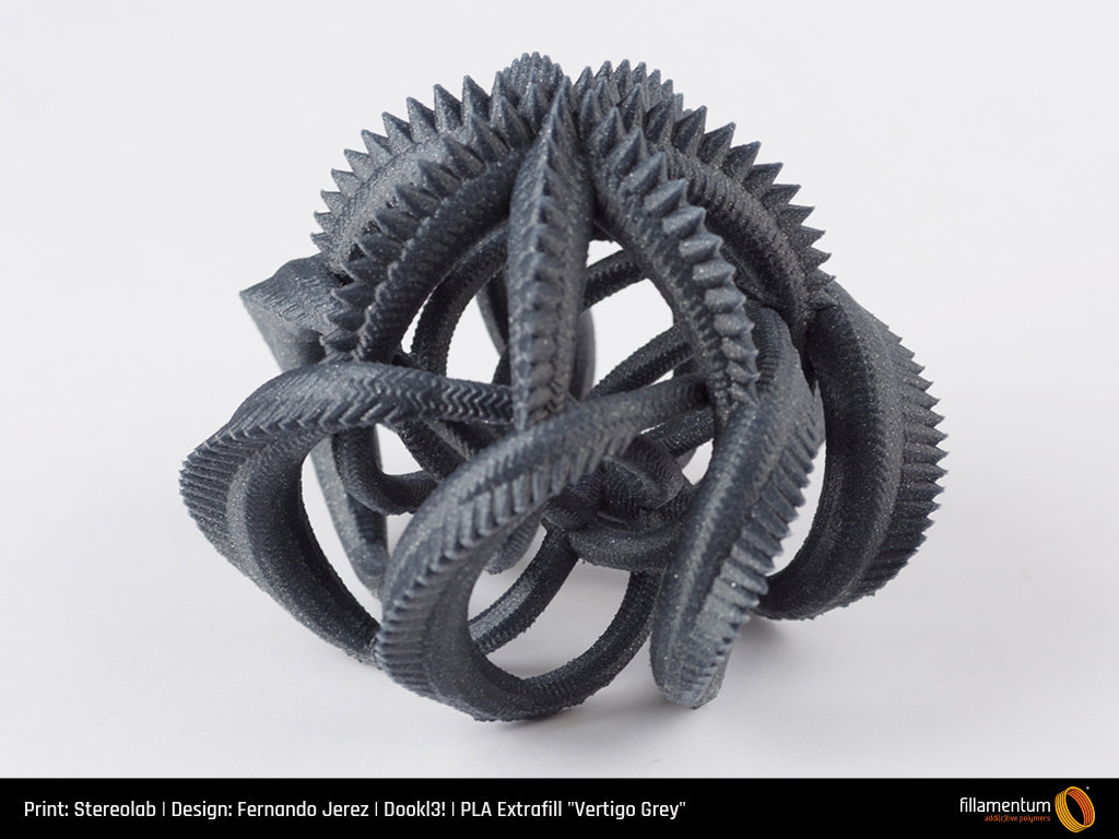 PLA Extrafill 1.75mm Vertigo Grey