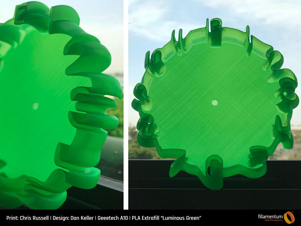 PLA Extrafill 1.75mm 750g Luminous Green