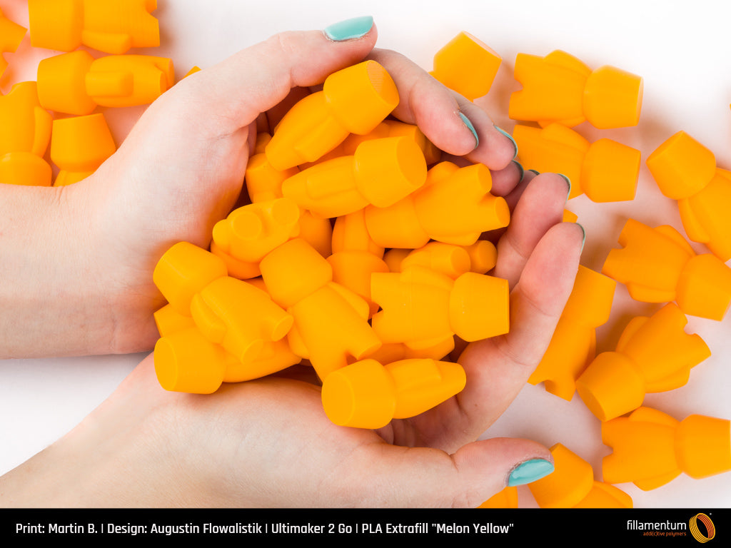 PLA Extrafill 1.75mm Melon Yellow