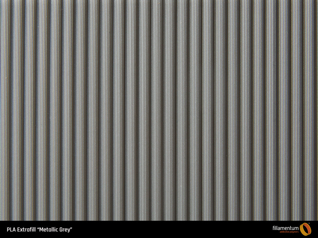 PLA Extrafill 1.75mm 750g Metallic Grey