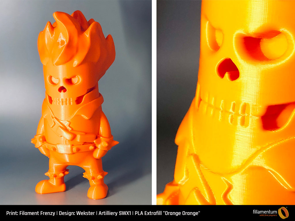 PLA Extrafill 1.75mm Orange Orange