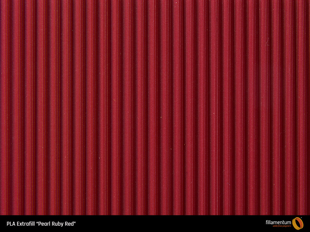 PLA Extrafill 1.75mm 750g Pearl Ruby Red