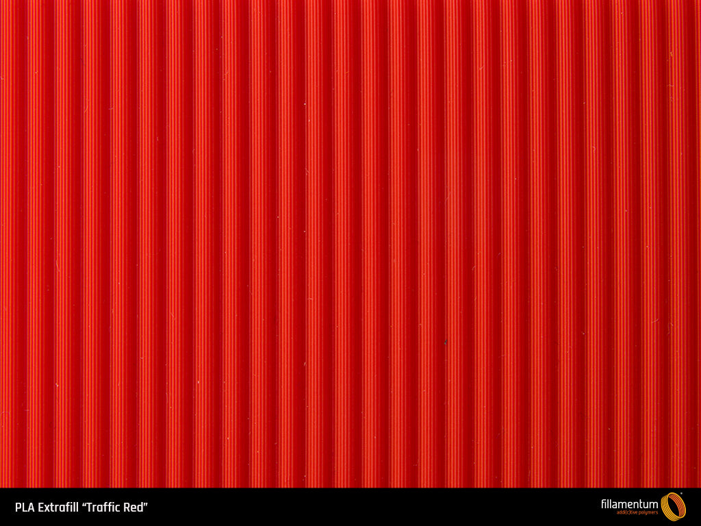 PLA Extrafill 1.75mm Traffic Red