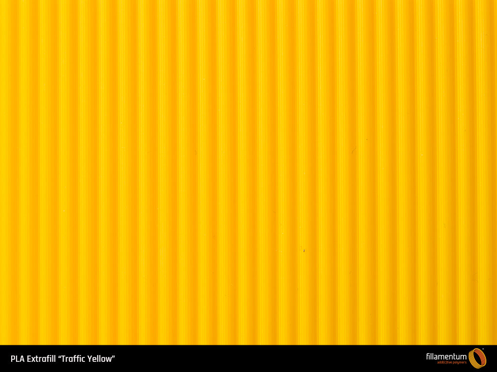 PLA Extrafill 1.75mm 750g Traffic Yellow