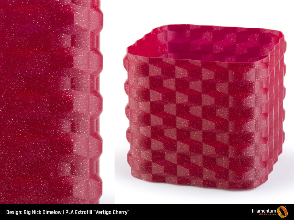 PLA Extrafill 1.75mm 750g Vertigo Cherry