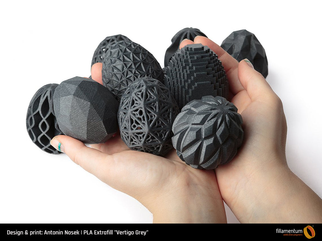 PLA Extrafill 1.75mm Vertigo Grey
