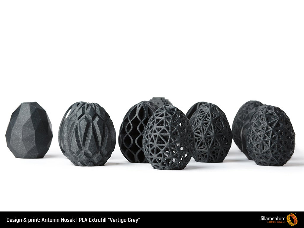 PLA Extrafill 1.75mm Vertigo Grey