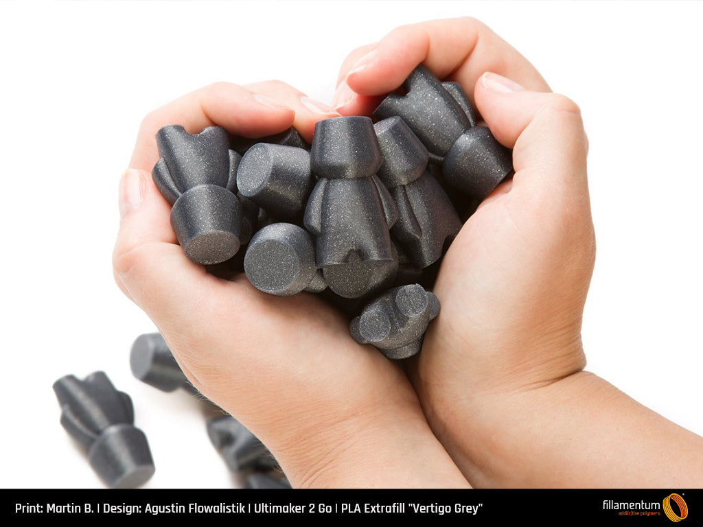 PLA Extrafill 1.75mm Vertigo Grey
