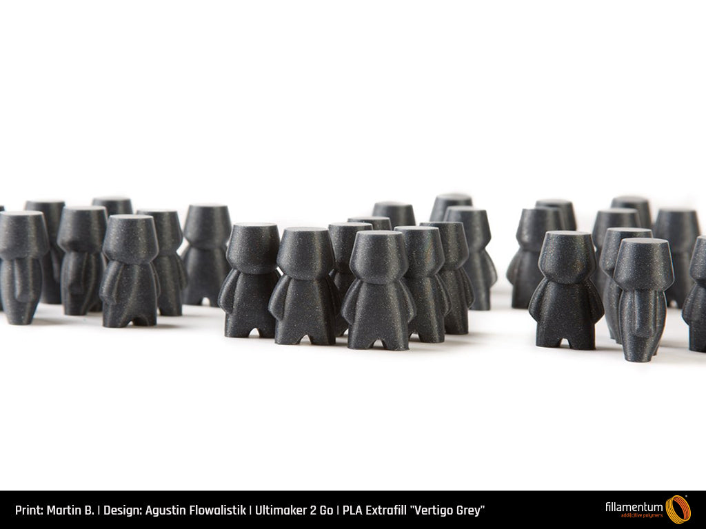 PLA Extrafill 1.75mm Vertigo Grey