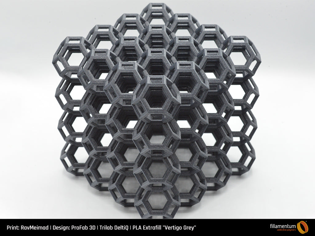 PLA Extrafill 1.75mm Vertigo Grey