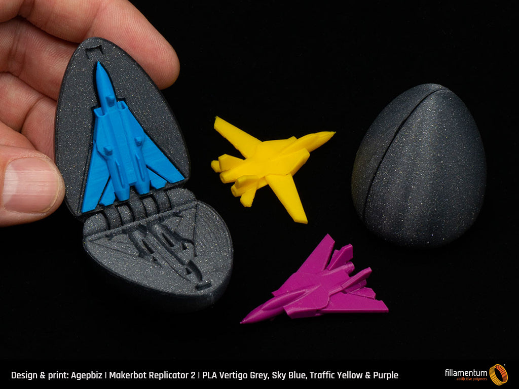 PLA Extrafill 1.75mm Vertigo Grey