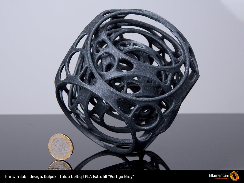 PLA Extrafill 1.75mm Vertigo Grey