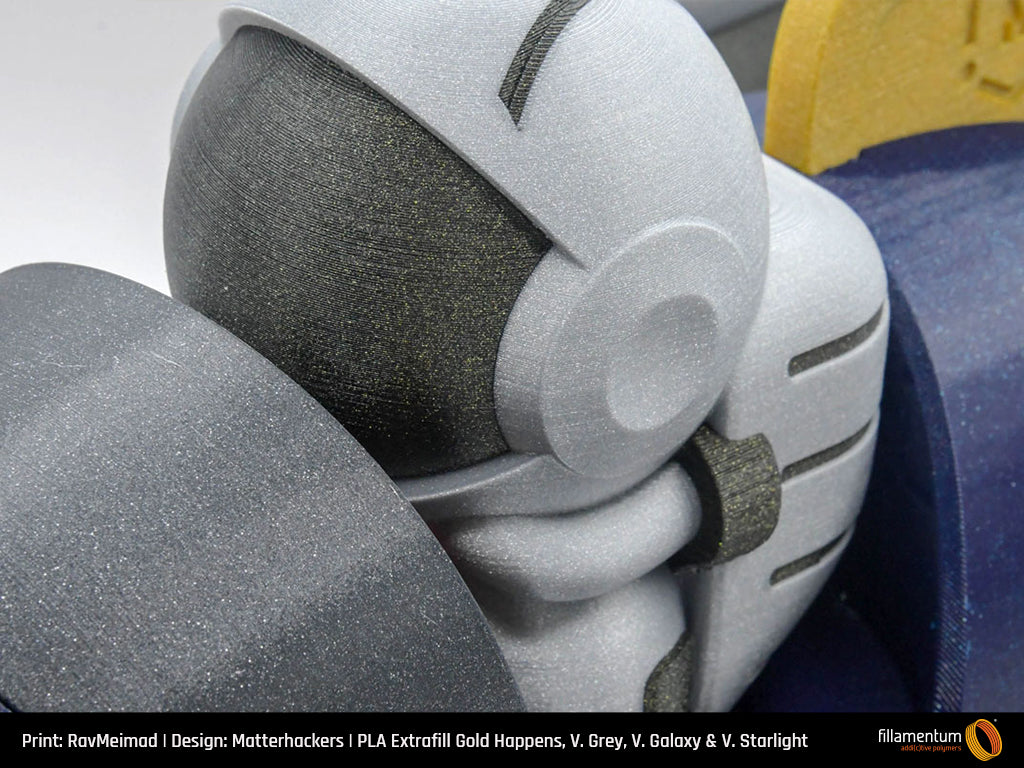 PLA Extrafill 1.75mm Vertigo Grey