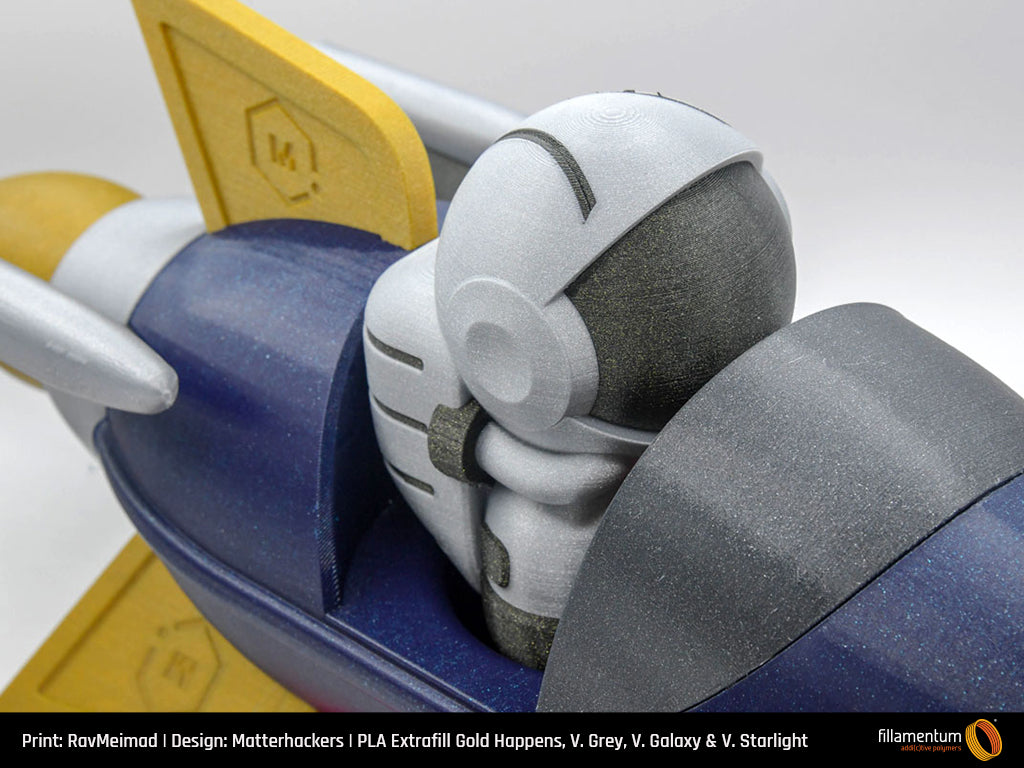 PLA Extrafill 1.75mm Vertigo Grey