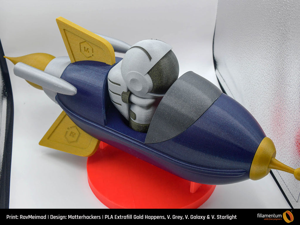 PLA Extrafill 1.75mm Vertigo Grey
