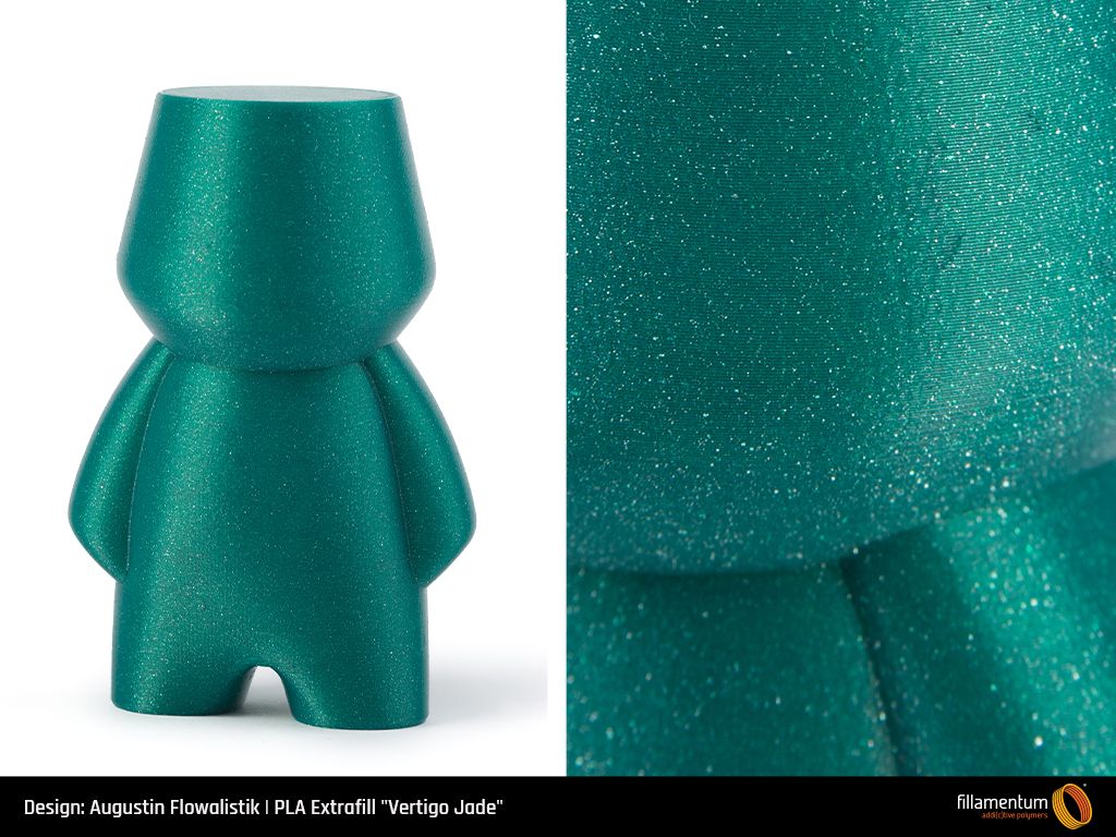 PLA Extrafill 1.75mm 750g Vertigo Jade